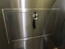 stainless recessed Koala baby changing stations