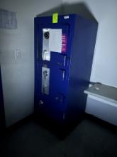 Amsec Three Compartment Safe W/ Analog Pads And Codes