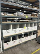 Group Of Merchandising Accssories On Racking
