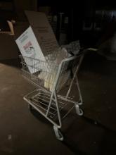 Small Shopping Cart And Contents