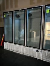 Master-Bilt 3 Glass Door Freezer
