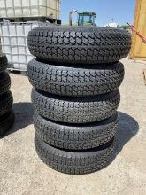 (5) New 205/75R15 Tires and Rims