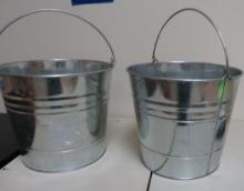 Number 12 Galvanized Buckets