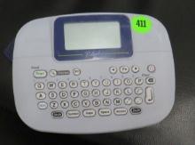 Ptouch label maker by Brother uses  (4) AAA  batteries