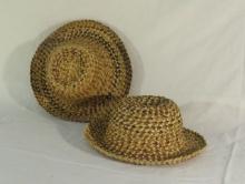 Handmade African straw hats