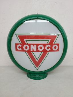 Conoco Gas Pump Globe