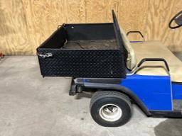 EZ-Go Electric Golf Cart With Box