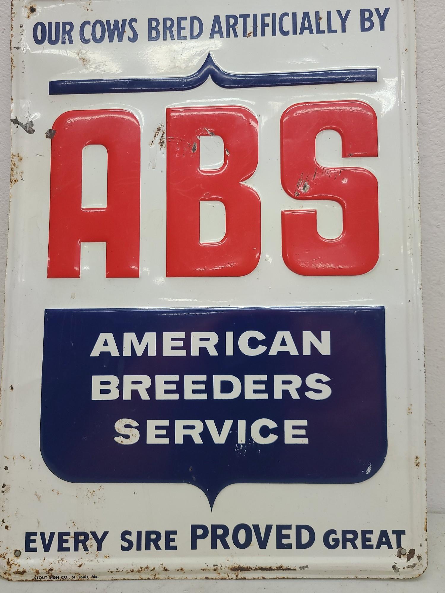 SST Embossed  ABS Sign