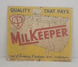 SST,  Milkeeper Advertising Sign