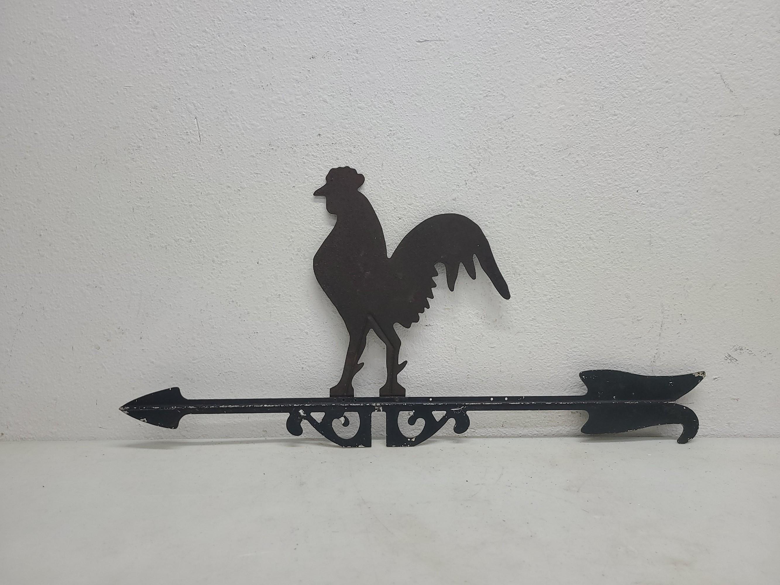 Metal Rooster Weathervane