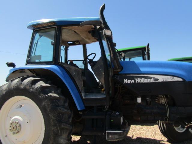 4604 TM155 NEW HOLLAND C/A 2WD 18.4X38 696 HOURS