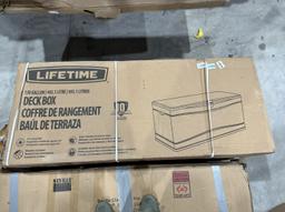 Lifetime Deck/Storage Box - 130 gal.