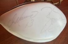 Dan Marino and Others Signed Football