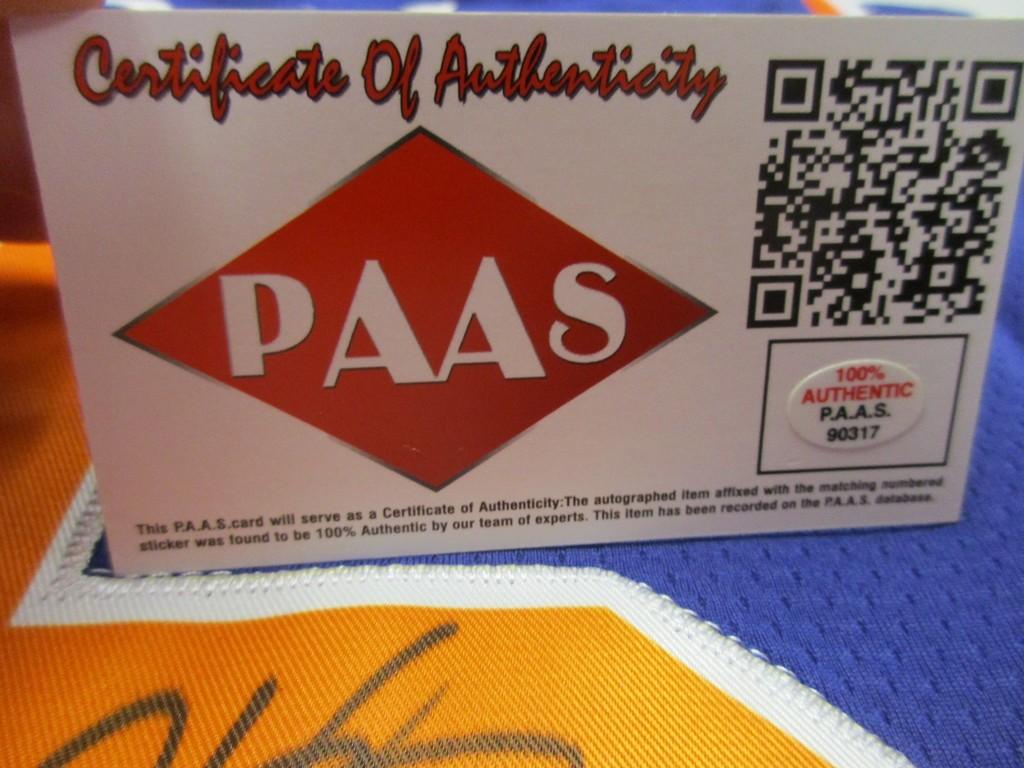 Kevin Durant of the Phoenix Suns signed autographed basketball jersey PAAS COA 317