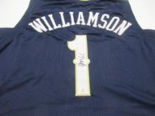 Zion Williamson of the New Orleans Pelicans signed autographed basketball jersey PAAS COA 135