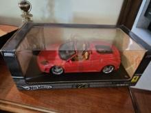 Hot Wheels Metal Collection 1:18 Scale Ferrari F430 Spider Replica In Box