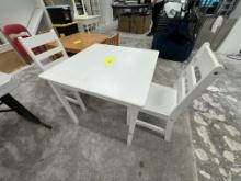 Childrens Wood Desk W/ Chair - Please see pics for additional spoecs.