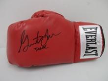 Gervonta Tank Davis signed autographed red boxing glove PAAS COA 525