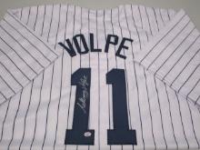 Anthony Volpe of the New York Yankees signed autographed baseball jersey PAAS COA 885
