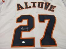 Jose Altuve of the Houston Astros signed autographed baseball jeresey PAAS COA 937