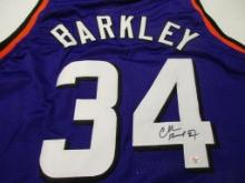 Charles Barkley of the Phoenix Suns signed autographed basketball jersey PAAS COA 382