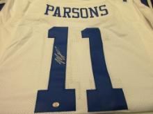 Micah Parsons of the Dallas Cowboys signed autographed football jersey PAAS COA 442