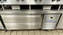 Empura 48â€� two draw refrigerated Chef Base on Casters