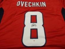 Alexander Ovechkin of the Washington Capitals signed autographed hockey jersey PAAS COA 419