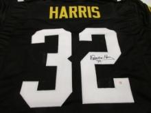 Franco Harris of the Pittsburgh Steelers signed autographed football jersey PAAS COA 543