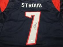 CJ Stroud of the Houston Texans signed autographed football jersey PAAS COA 734