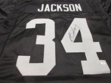 Bo Jackson of the Oakland Raiders signed autographed football jersey PAAS COA 881