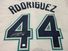 Julio Rodriguez of the Seattle Mariners signed autographed baseball jersey PAAS COA 265