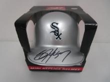 Bo Jackson of the Chicago White Sox signed autographed mini batting helmet PAAS COA 909