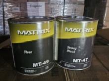 Lot Sold by the Unit - Case of (4) Matrix Top of the Line Automotive Paint - Assorted