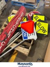 Skid of Safety Signs