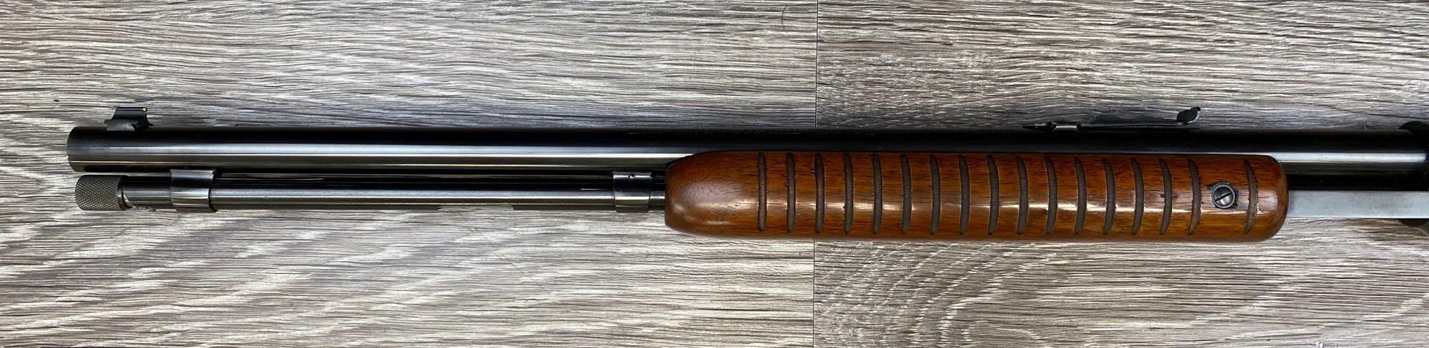 WINCHESTER MODEL 61/22 .22 S-L-LR PUMP-ACTION TAKEDOWN RIFLE