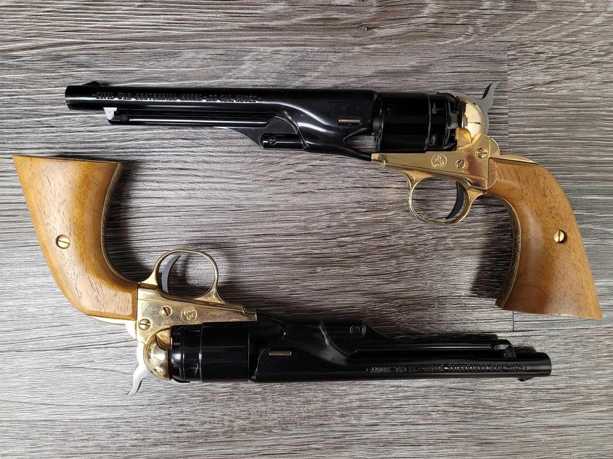 COLT CASED CIVIL WAR CENTENNIAL MODEL .22 SHORT CALIBER PAIR OF SINGLE SHOT PISTOLS.