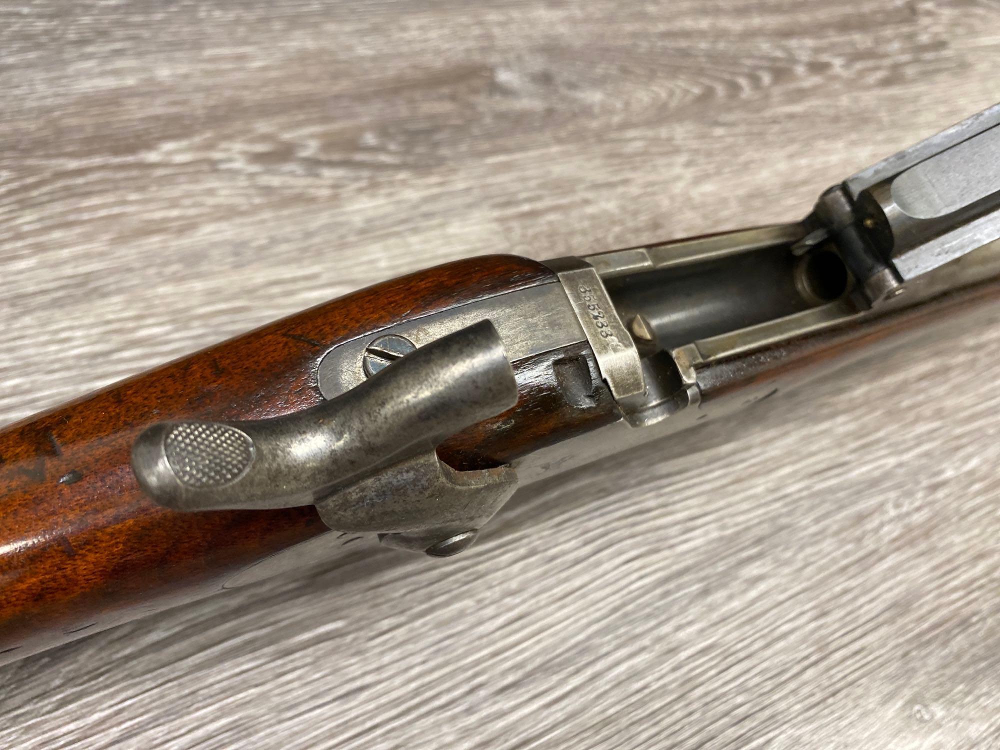 US SPRINGFIELD MODEL1884 .45-70 CALIBER TRAP-DOOR SINGLE SHOT RIFLE