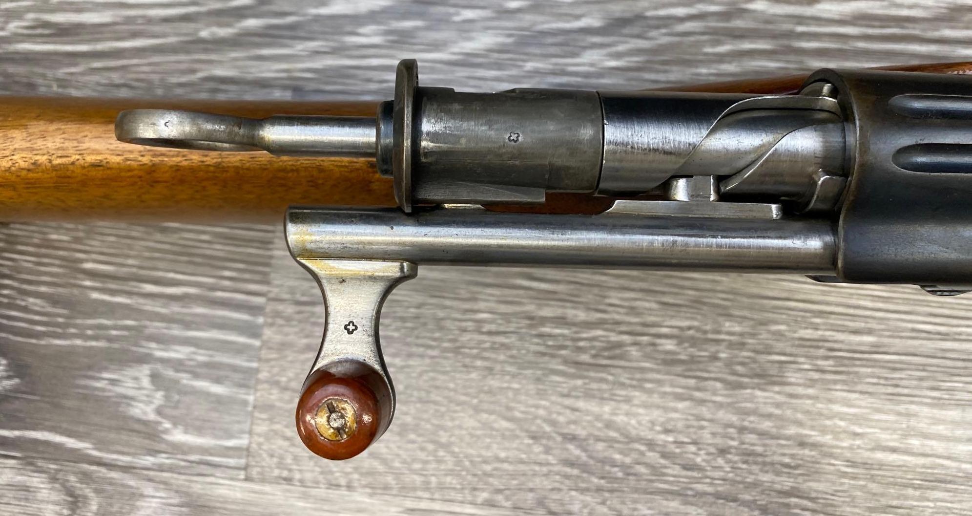 SCHMIDT-RUBIN K31 STRAIGHT-PULL 7.5 SWISS BOLT-ACTION RIFLE