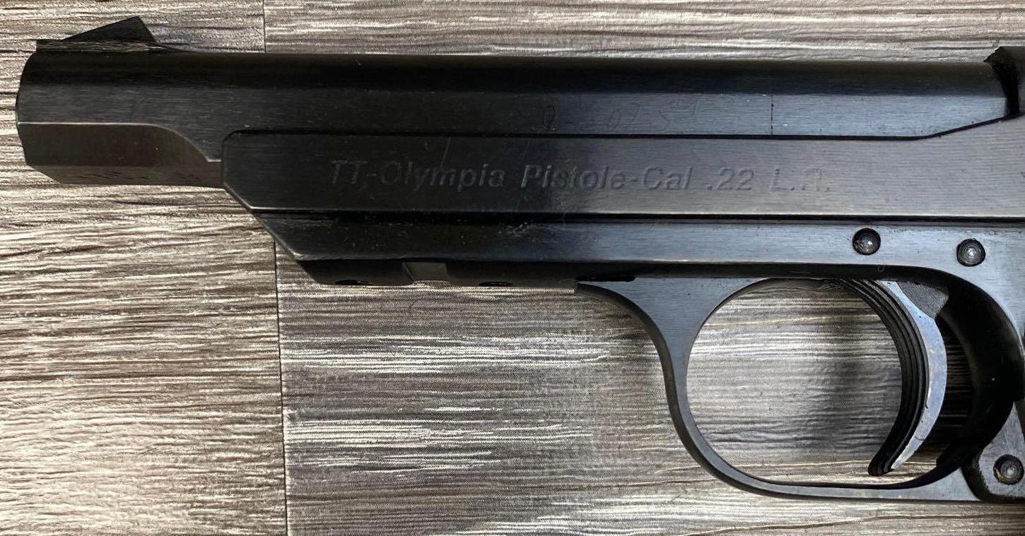 BOXED BRIKLEE TRADING OLYMPIA TT .22 LR SEMI-AUTO PISTOL