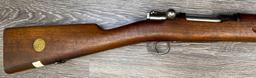 CARL GUSTAFS M96 SWEDISH MAUSER BOLT ACTION RIFLE 6.5 X 55 DATED 1910