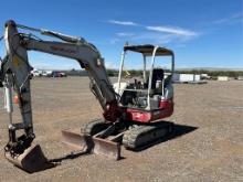 2017 Takeuchi TB240 Mini Excavator