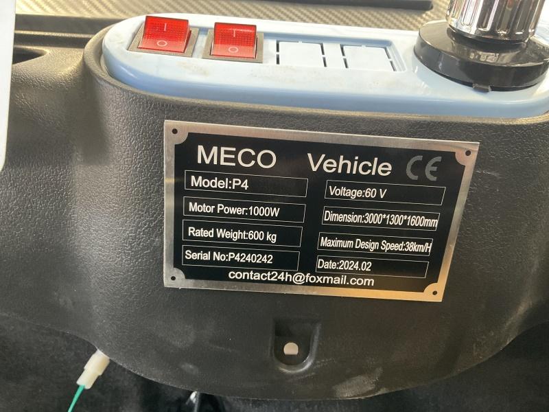 2024 Meco P4 Mini Electric Vehicle