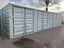 40FT HIGH-CUBE MULTI-DOOR STORAGE CONTAINER