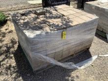 PALLET OF STONE PAVERS