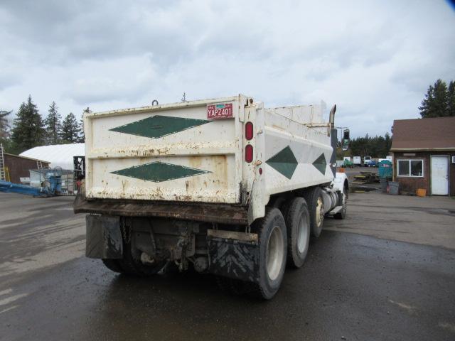 1992 KENWORTH T800 4 AXLE DUMP TRUCK