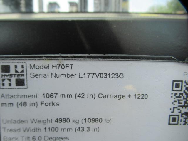 HYSTER H70FT FORTIS FORKLIFT