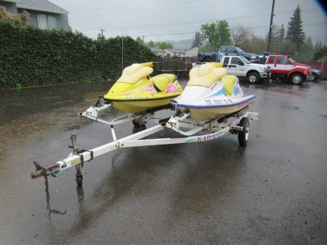 1995 BOMBARDIER SEA-DOO XP JET SKI & 1996 BOMBARDIER SEA-DOO EXP420WB EXPLORER JET SKI