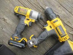 DEWALT DCF815 12V CORDLESS IMPACT & 3/8'' CORDLESS DRILL DRIVER W/ BATTERY & CHARGER
