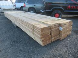 APPROX (44) PIECES OF 2'' X 12'' X 20' LUMBER